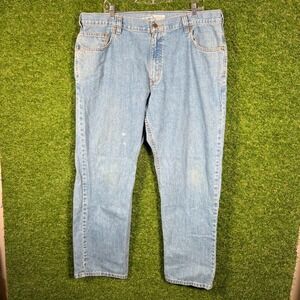 Carhartt Relaxed Fit Light Wash Denim Jeans‎ Men's 40x30 Style Workwear